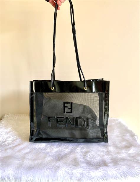 fendi bag 2000|vintage Fendi tote bag.